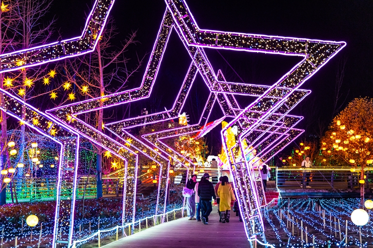 新春走基层丨灯火映水乡，铁花闹元宵