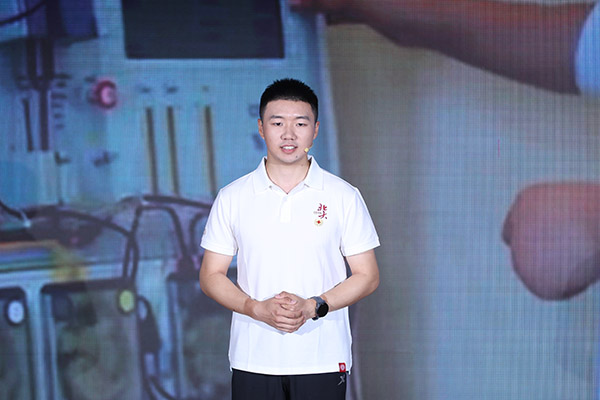 首都红十字宣讲团开讲 北大博士：我的青春有“独特”选择